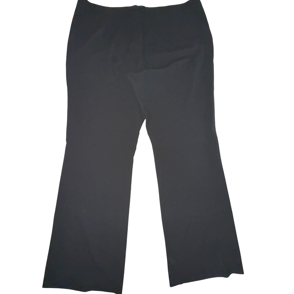 Old Navy Essential Stretch Low Waist Black Bootcut Dress Pants Trousers Size 18
